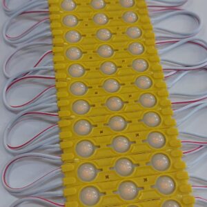 LED Amarillo 1.5w 12 volts 3 diodos Precio mas IVA